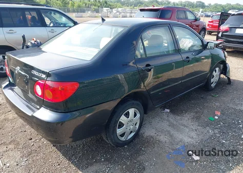2003 Toyota Corolla Le z USA, uszkodzony, nr VIN 2T1BR38E83C164560